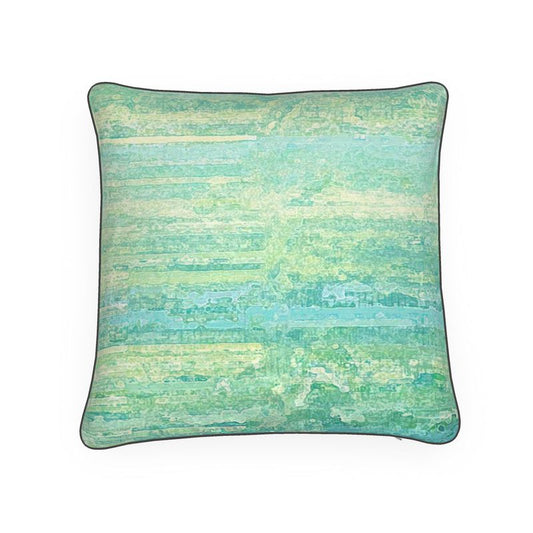 "Lakes and land" Art Cushion - Professional Home Décor
