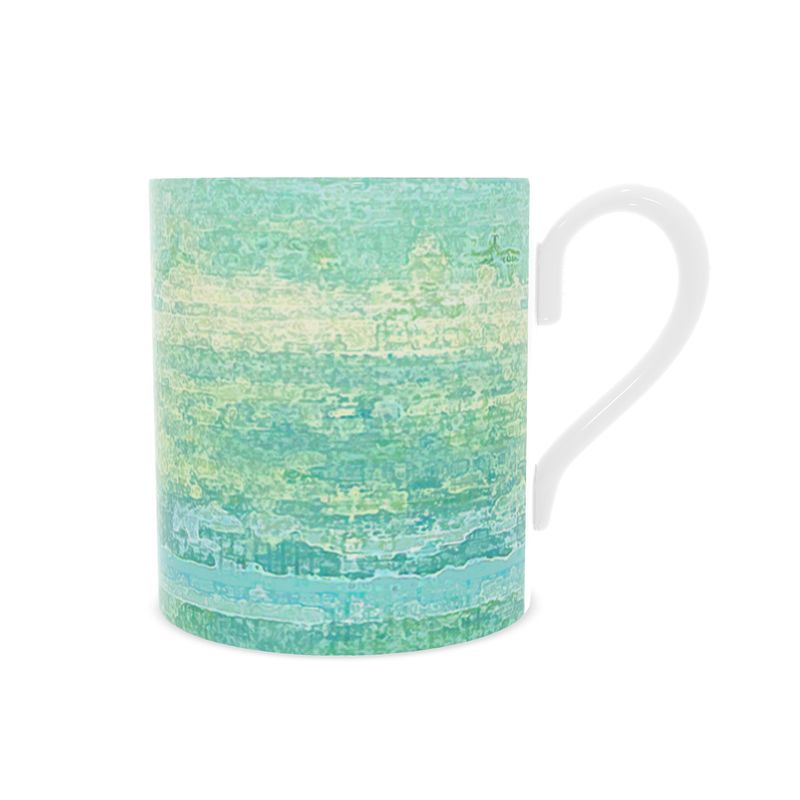 "Lakes and land"  Bone China Mug