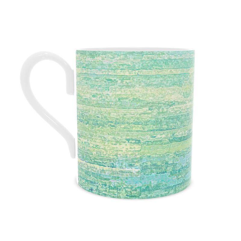 "Lakes and land"  Bone China Mug